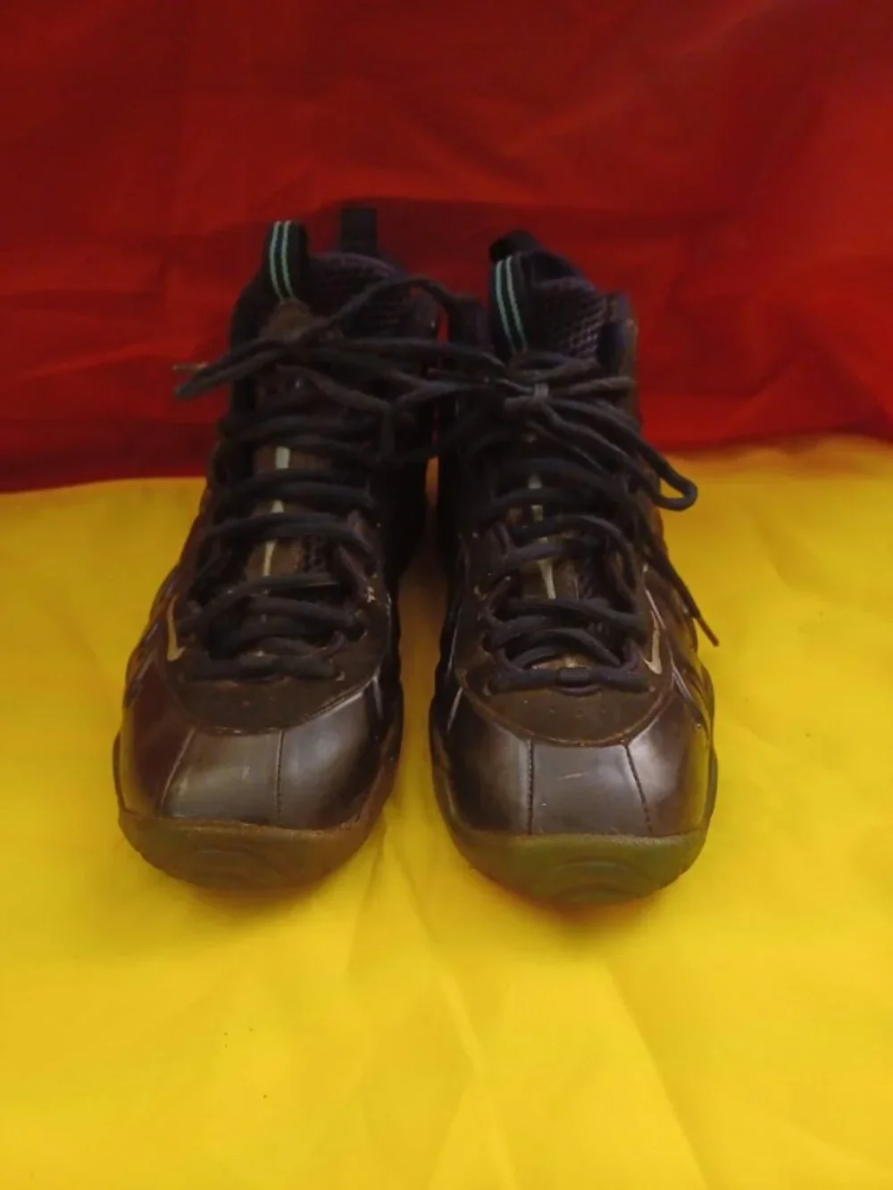 Nike Air Foamposite Little Posite Black Size 5.5Y